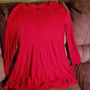 Womans long sleeve long shirt